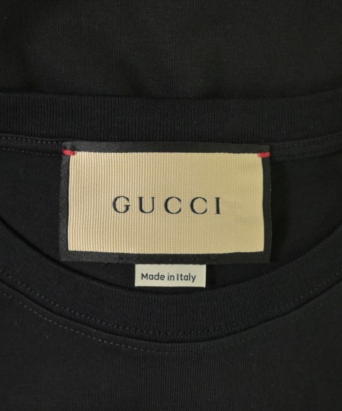 GUCCI（グッチ）Tシャツ・カットソー 黒 サイズ:S メンズ/2200620814140