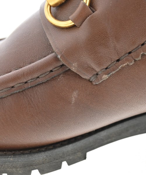 GUCCI（グッチ）ビジネス・ドレスシューズ 茶 サイズ:UK8 1/2(27cm位) メンズ/2200620911016