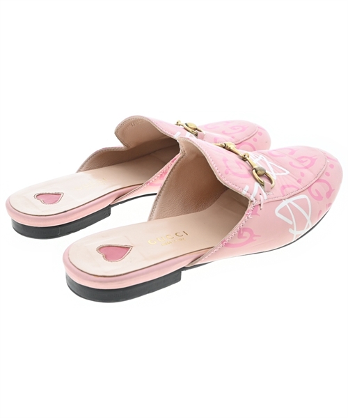 GUCCI（グッチ）ブーツ ピンク サイズ:EU39(25.5cm位) レディース/2200620918022