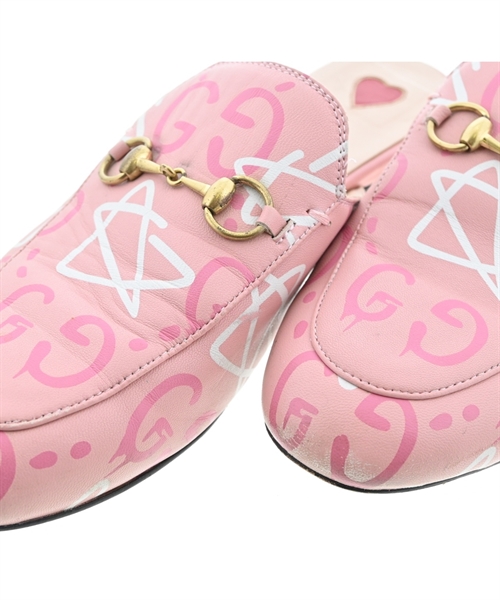 GUCCI（グッチ）ブーツ ピンク サイズ:EU39(25.5cm位) レディース/2200620918022