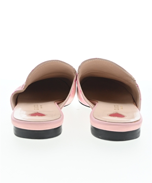 GUCCI（グッチ）ブーツ ピンク サイズ:EU39(25.5cm位) レディース/2200620918022