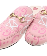 GUCCI（グッチ）ブーツ ピンク サイズ:EU39(25.5cm位) レディース/2200620918022