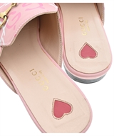 GUCCI（グッチ）ブーツ ピンク サイズ:EU39(25.5cm位) レディース/2200620918022