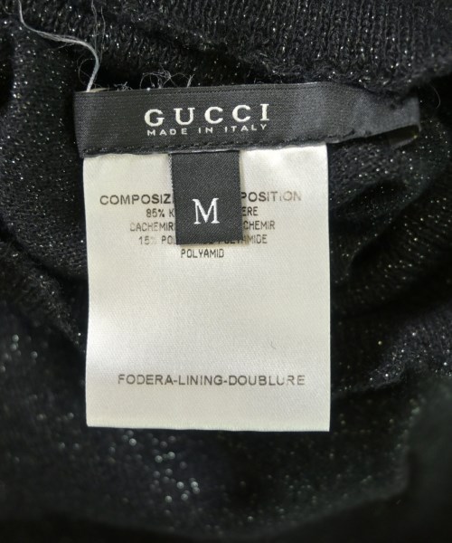 GUCCI（グッチ）ニット・セーター 黒 サイズ:M レディース/2200606661010