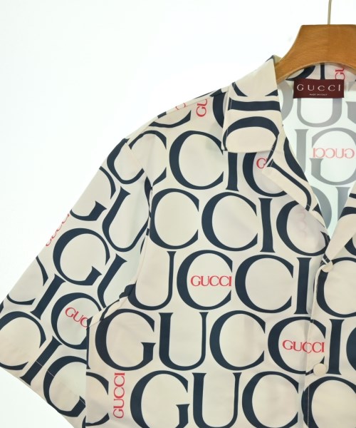 GUCCI（グッチ）カジュアルシャツ 白 サイズ:46(M位) メンズ/2200621333039