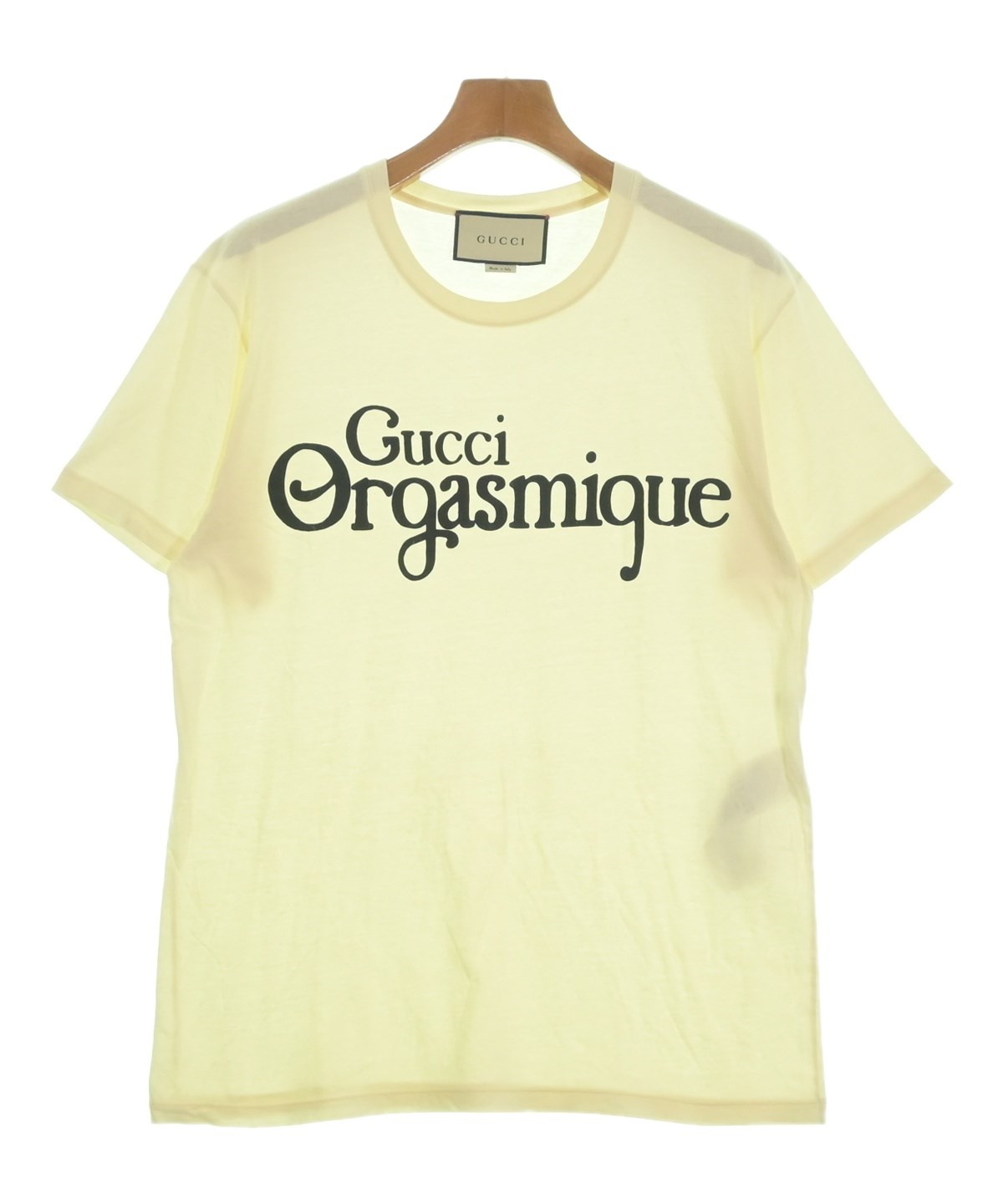GUCCI（グッチ）Tシャツ・カットソー ベージュ サイズ:XS メンズ