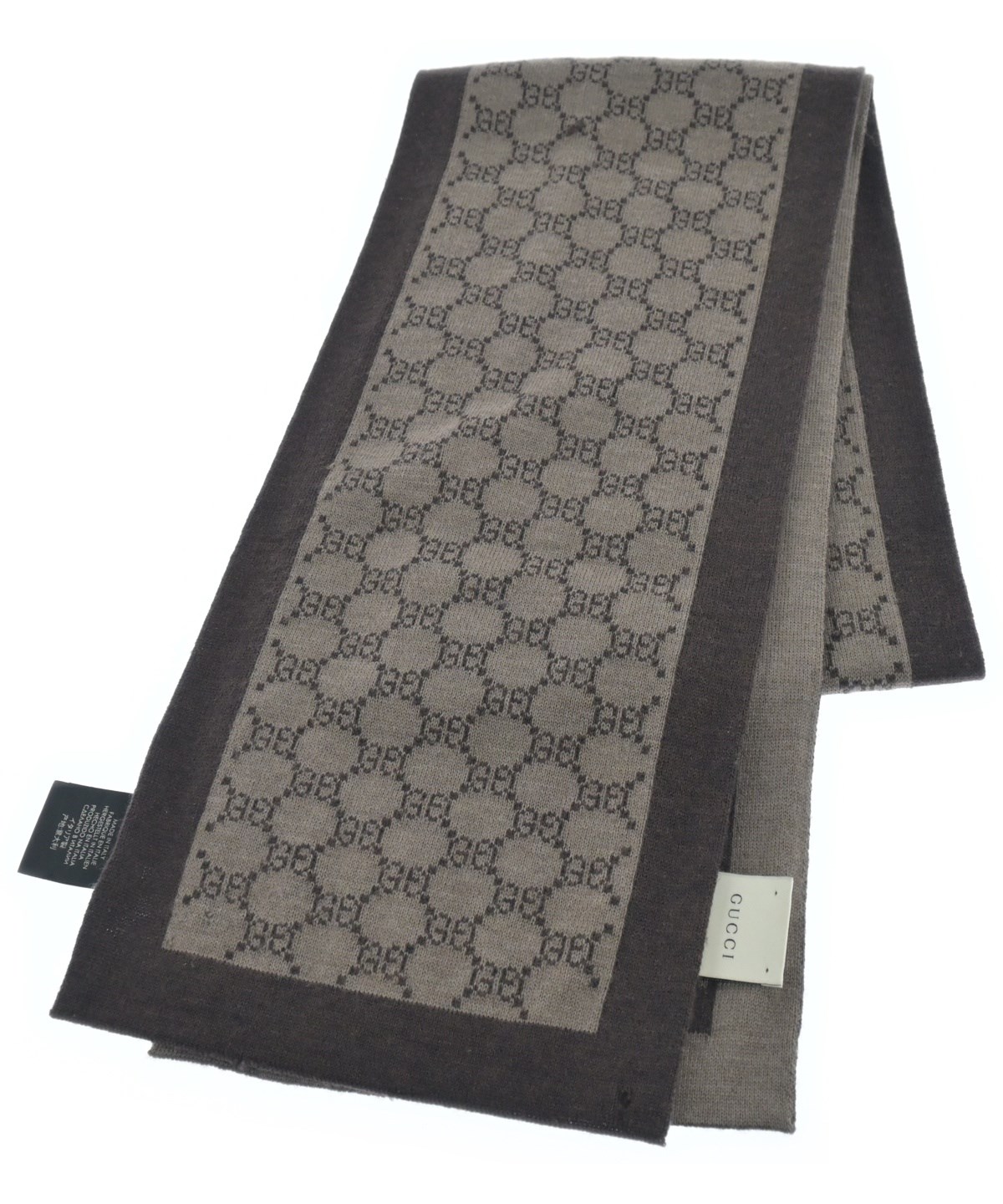 GUCCI（グッチ）マフラー ベージュ サイズ:- メンズ/2200598397171