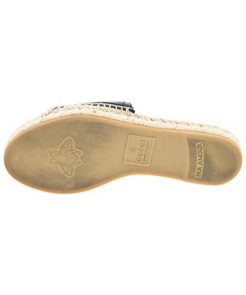 GUCCI（グッチ）サンダル 黒 サイズ:-(23cm位) レディース/2200603734014