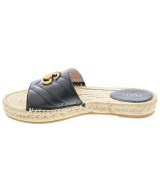 GUCCI（グッチ）サンダル 黒 サイズ:-(23cm位) レディース/2200603734014