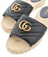 GUCCI（グッチ）サンダル 黒 サイズ:-(23cm位) レディース/2200603734014