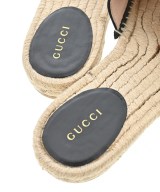 GUCCI（グッチ）サンダル 黒 サイズ:-(23cm位) レディース/2200603734014