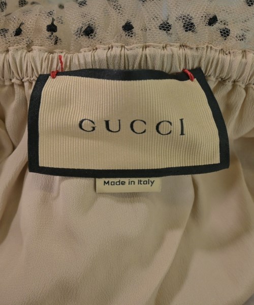 GUCCI（グッチ）ワンピース ベージュ サイズ:40(M位) レディース/2200605630086