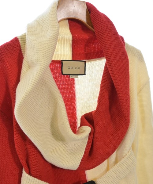 GUCCI（グッチ）カーディガン 白 サイズ:S レディース/2200605630093