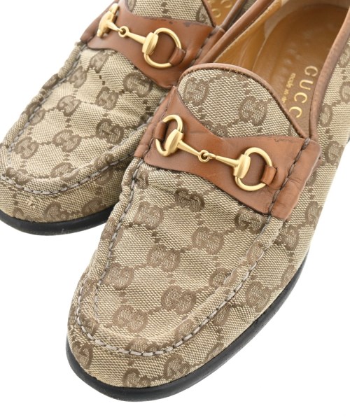 GUCCI（グッチ）ドレスシューズ/ローファー ベージュ サイズ:EU38(24.5cm位) レディース/2200606436038