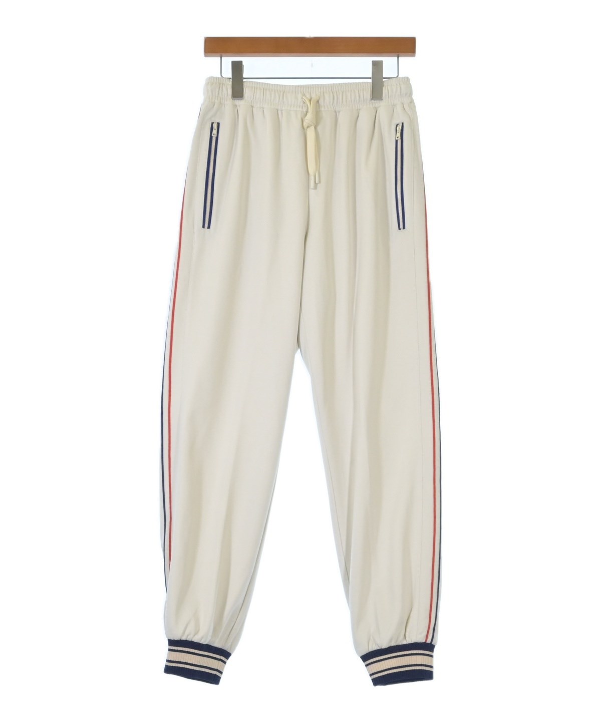 GUCCI スウェットパンツ　XSサイズ GUCCI（グッチ）スウェットパンツ 白 サイズ:XS メンズ