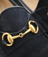 GUCCI（グッチ）ドレスシューズ/ローファー 黒 サイズ:EU37(23.5cm位) レディース/2200593337097