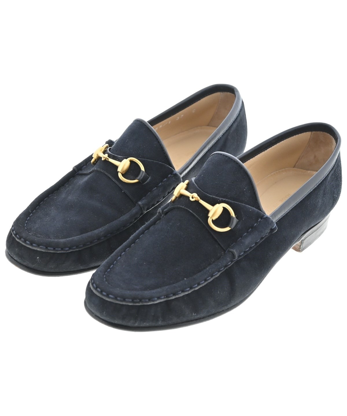 グッチのドレスシューズサイズ8,26.5gucci GUCCI（グッチ）ドレスシューズ/ローファー 黒 サイズ:EU37(23.5