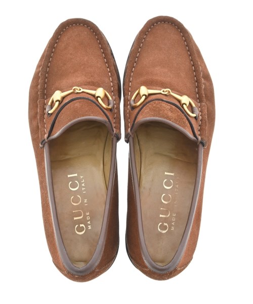 GUCCI（グッチ）ビジネス・ドレスシューズ 茶 サイズ:EU40(25cm位) メンズ/2200593337240