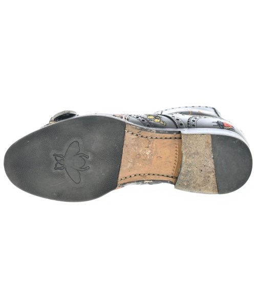 GUCCI（グッチ）ブーツ 黒 サイズ:UK7(25.5cm位) メンズ/2200607917017