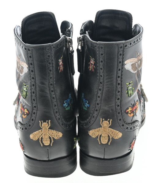 GUCCI（グッチ）ブーツ 黒 サイズ:UK7(25.5cm位) メンズ/2200607917017