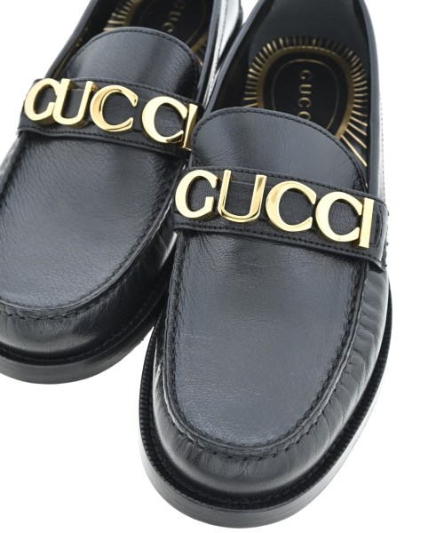GUCCI 靴　38 25cm くらい　黒 GUCCI（グッチ）ビジネス・ドレスシューズ 黒 サイズ:EU38 1/2