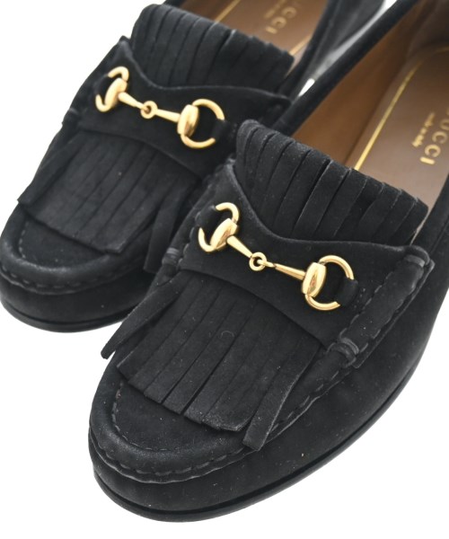 GUCCI（グッチ）ドレスシューズ/ローファー 黒 サイズ:EU35(21.5cm位) レディース/2200608881096