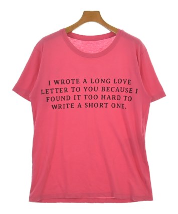 GUCCI グッチ Tシャツ・カットソー ピンク S 4103625L0007 GUCCI(グッチ)Tシャツ・カットソー ピンク サイズ:S メンズ