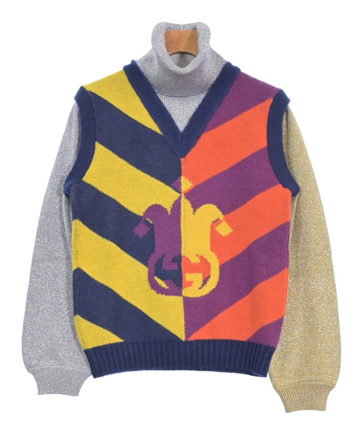 GUCCI（グッチ）ニット・セーター その他（柄物・カラフル） サイズ:S