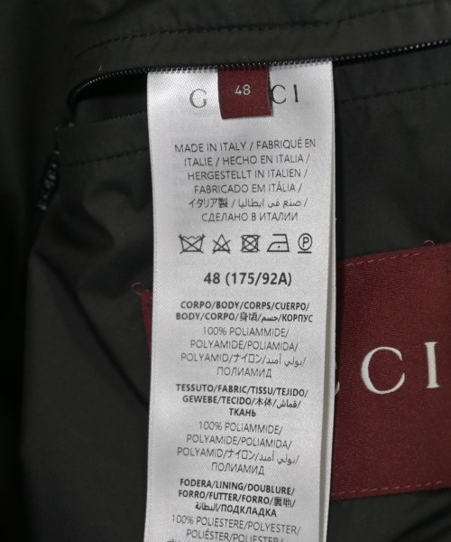 GUCCI（グッチ）ダウンジャケット/ダウンベスト ベージュ サイズ:48(L位) メンズ/2200572287030