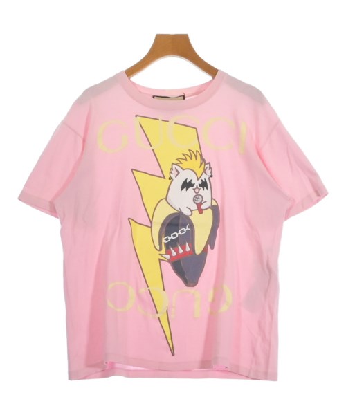 GUCCI(グッチ)Tシャツ・カットソー ピンク サイズ:XXS/2200672877070