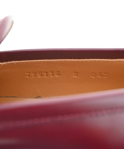 GUCCI（グッチ）ビジネス・ドレスシューズ 赤 サイズ:UK8(26.5cm位) メンズ/2200673433015