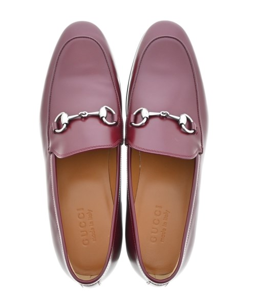 GUCCI（グッチ）ビジネス・ドレスシューズ 赤 サイズ:UK8(26.5cm位) メンズ/2200673433015