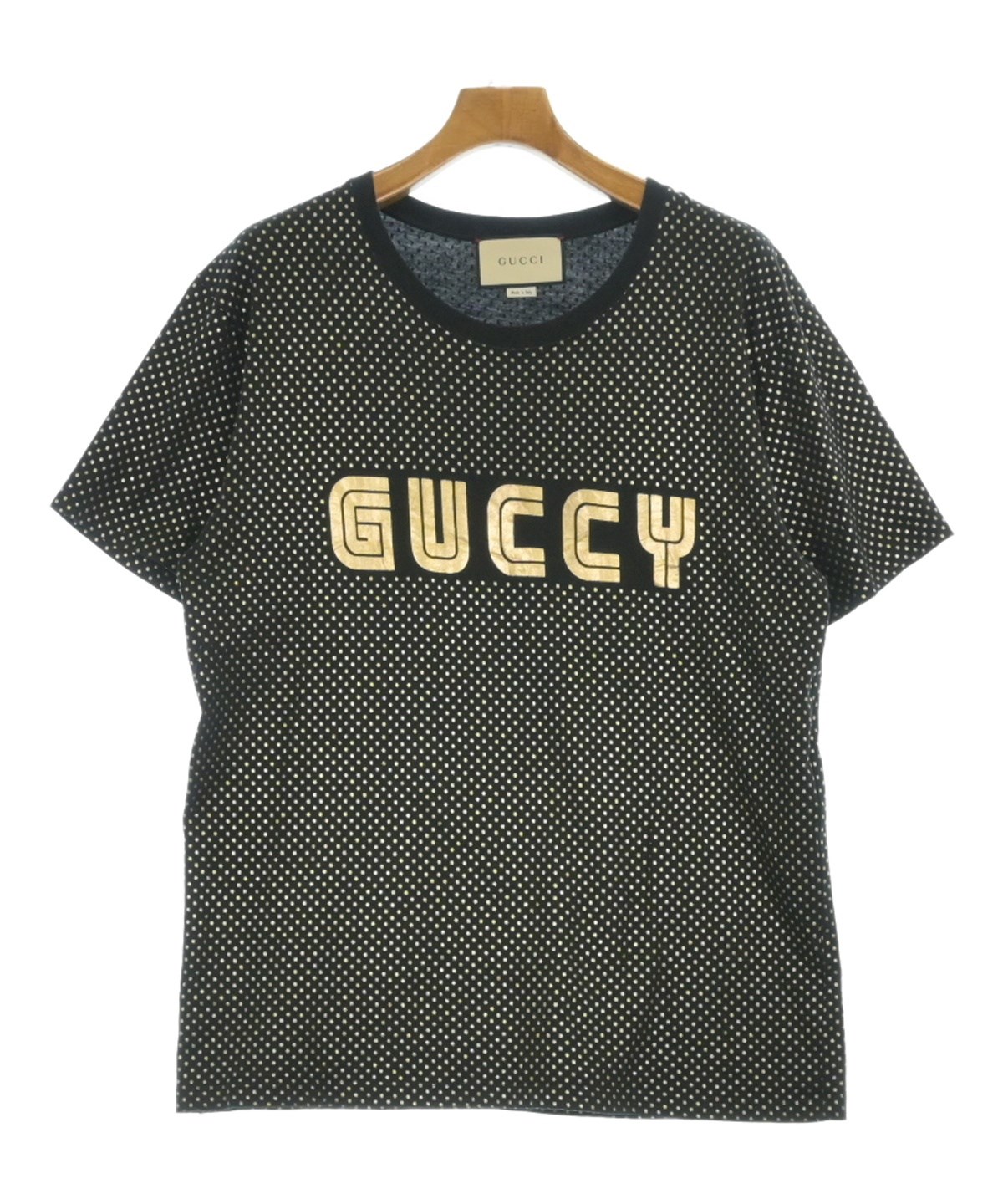 GUCCI（グッチ）Tシャツ・カットソー 黒 サイズ:L メンズ