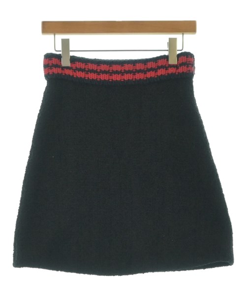GUCCI(グッチ)ミニスカート 黒 サイズ:40(M位)/2200673173102