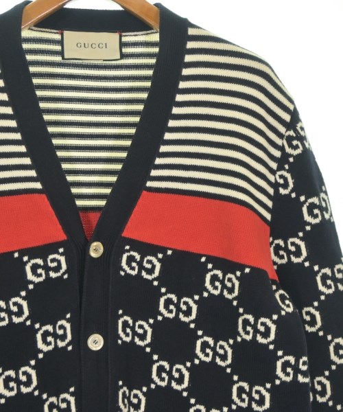 GUCCI（グッチ）カーディガン 紺 サイズ:L メンズ/2200672310034