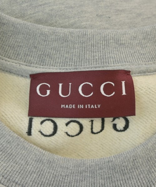 GUCCI（グッチ）スウェット グレー サイズ:M メンズ/2200674193017