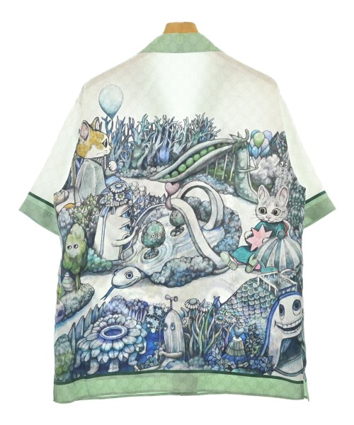 GUCCI（グッチ）カジュアルシャツ 白 サイズ:48(L位) メンズ/2200674193031