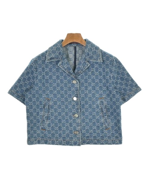 GUCCI(グッチ)テーラードジャケット 青 サイズ:42(M位)/2200670920075