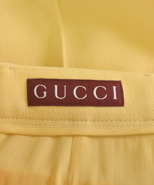 GUCCI（グッチ）ショートパンツ 黄 サイズ:40(M位) レディース/2200670920082