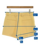 GUCCI（グッチ）ショートパンツ 黄 サイズ:40(M位) レディース/2200670920082