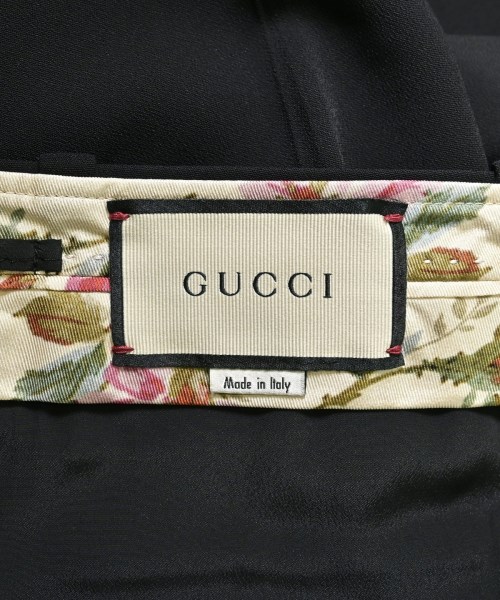 GUCCI（グッチ）スラックス 黒 サイズ:40(M位) レディース/2200672914027