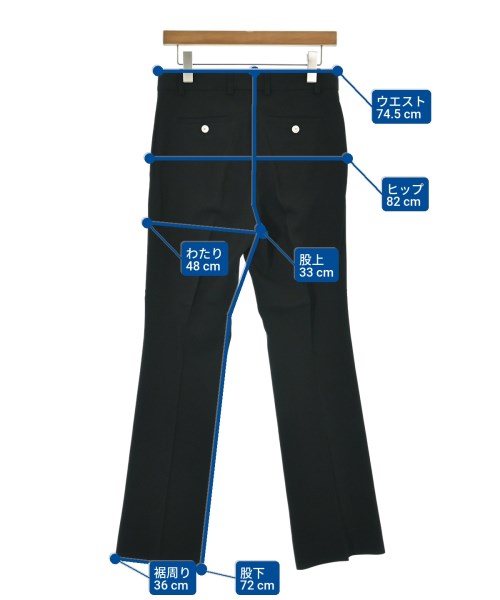 GUCCI（グッチ）スラックス 黒 サイズ:40(M位) レディース/2200672914027