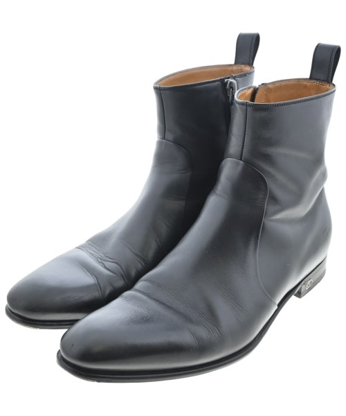 GUCCI(グッチ)ブーツ 黒 サイズ:UK5 1/2(24cm位)/2200674001015