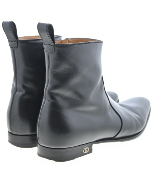 GUCCI（グッチ）ブーツ 黒 サイズ:UK5 1/2(24cm位) メンズ/2200674001015