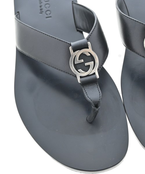 GUCCI（グッチ）サンダル 黒 サイズ:UK6(24.5cm位) メンズ/2200674001022