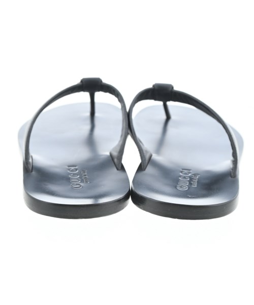GUCCI（グッチ）サンダル 黒 サイズ:UK6(24.5cm位) メンズ/2200674001022