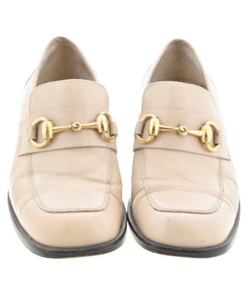 GUCCI（グッチ）ドレスシューズ/ローファー ベージュ サイズ:EU36(22.5cm位) レディース/2200675191012