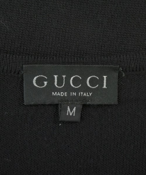 GUCCI（グッチ）カーディガン 黒 サイズ:M レディース/2200668074148