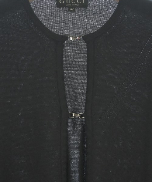 GUCCI（グッチ）カーディガン 黒 サイズ:M レディース/2200668074148