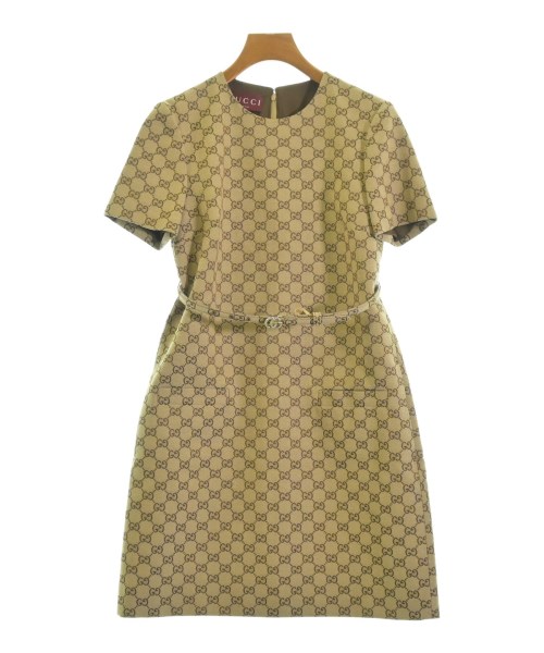 GUCCI(グッチ)ワンピース ベージュ サイズ:36(XS位)/2200675676021
